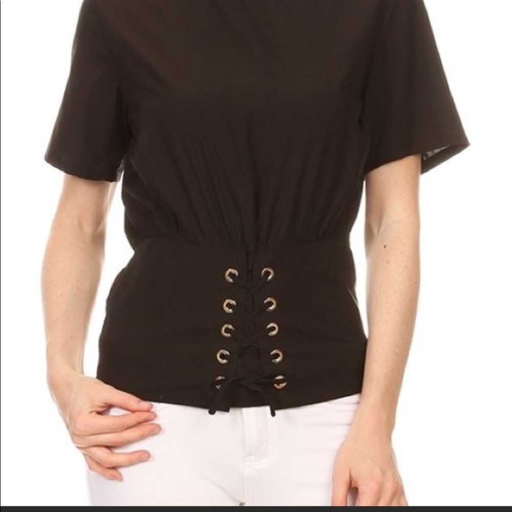 NEW LACE UP TOP